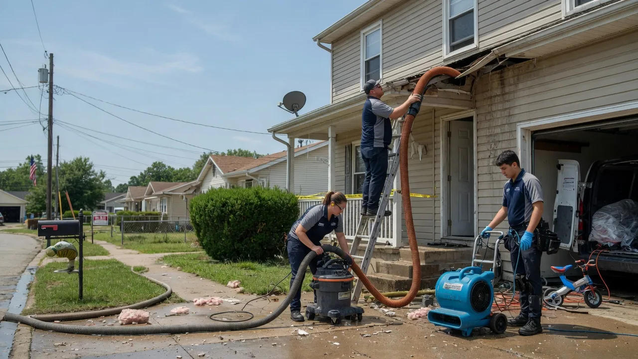 Water Damage Restoration in Saint Libory, IL near me